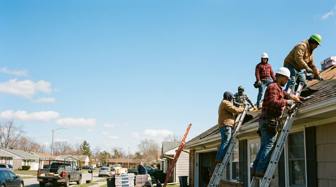 Roofing in Paola, KS near me